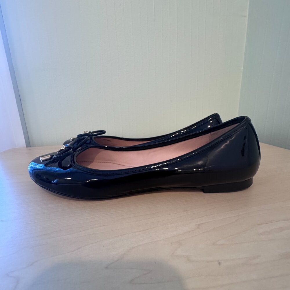 Kate Spade New York Willa Ballet Flats – Black Patent Leather – Size 9M - Picture 5 of 11